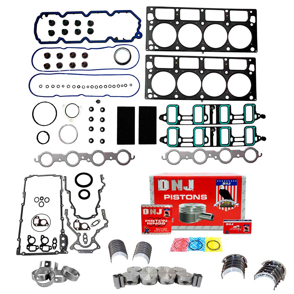 DNJ Engine Rebuild Kit 2010-2014 Cadillac, GMC 6.2L