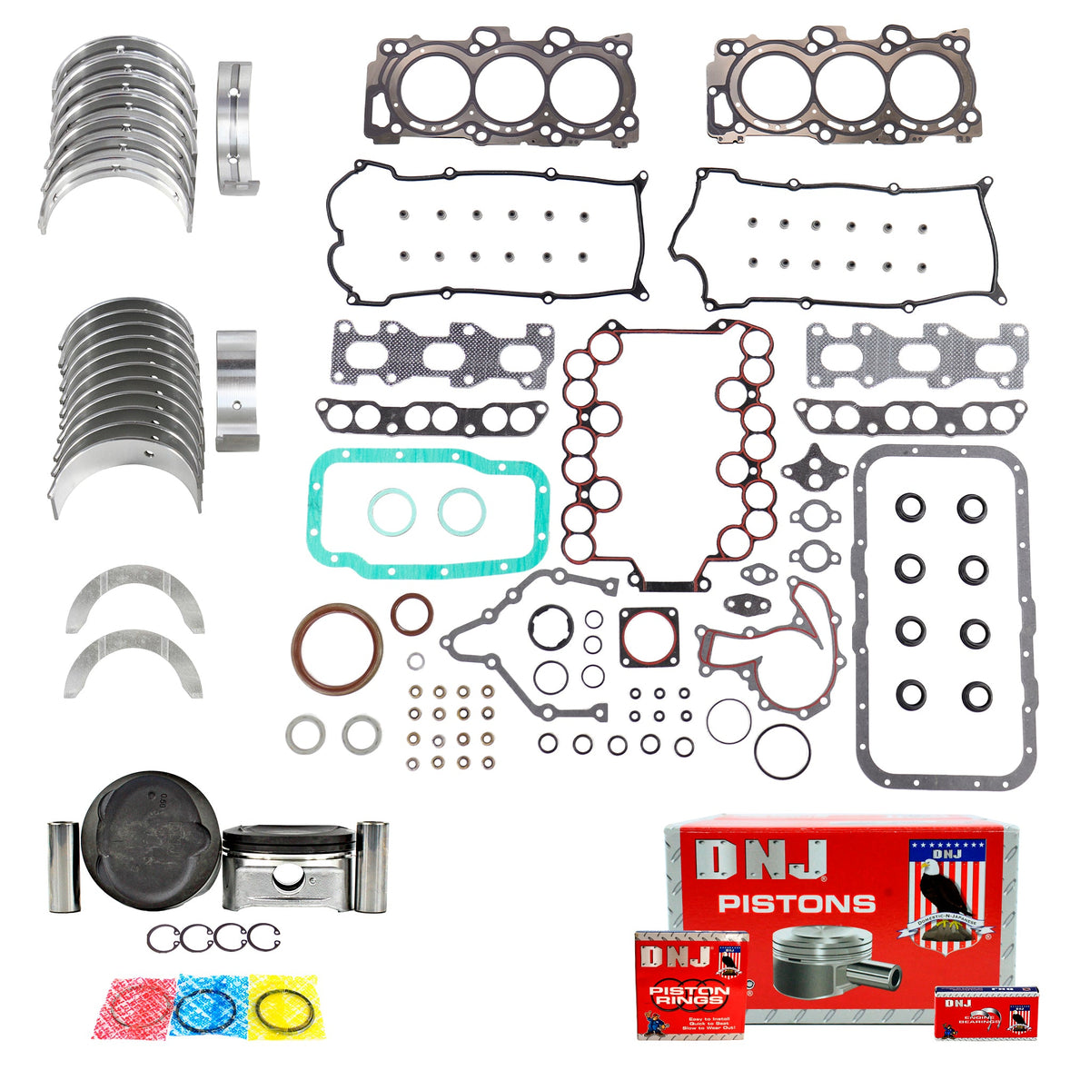 DNJ Engine Rebuild Kit 2004 Isuzu 3.5L