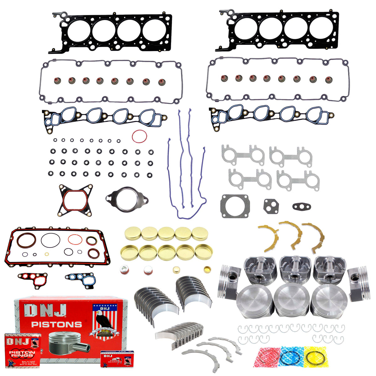 DNJ Engine Rebuild Kit 1996-1998 Ford, Mercury 4.6L