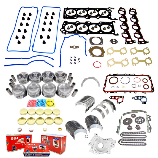 DNJ Master Engine Rebuild Kit 1993-1995 Ford, Lincoln, Mercury 4.6L