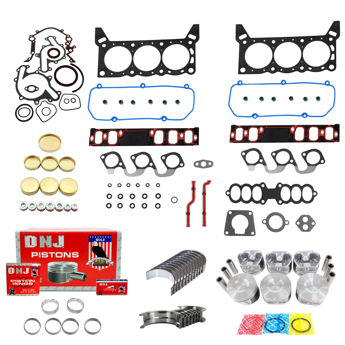 DNJ Engine Rebuild Kit 1996 Ford, Mercury 3.8L