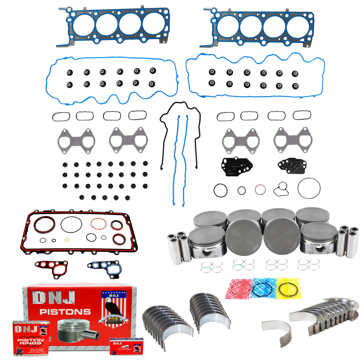 DNJ Engine Rebuild Kit 2006 Ford, Mercury 4.6L