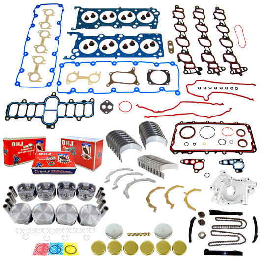 DNJ Master Engine Rebuild Kit 1999-2001 Ford 5.4L