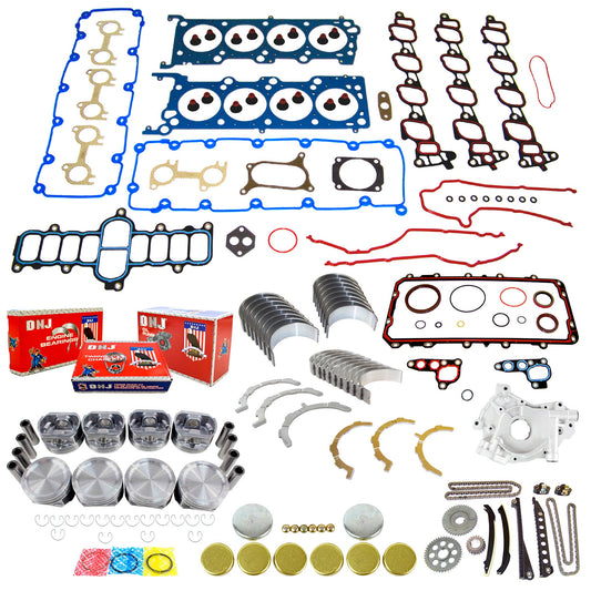 DNJ Master Engine Rebuild Kit 2002-2005 Ford 5.4L V8