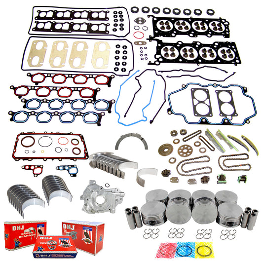 DNJ Master Engine Rebuild Kit 1998-1999 Ford 4.6L