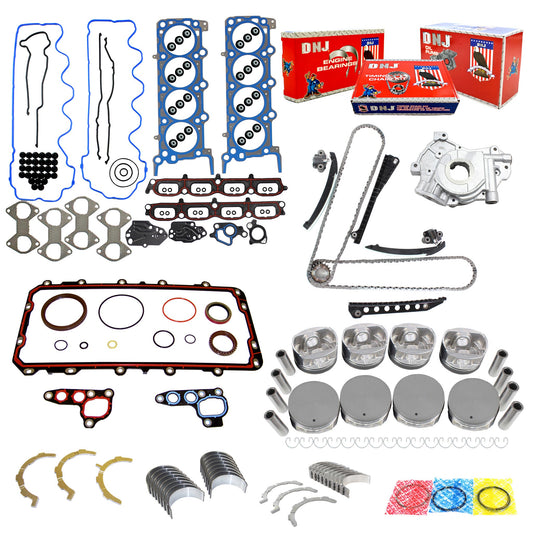 DNJ Master Engine Rebuild Kit 2007-2014 Ford, Lincoln 5.4L V8