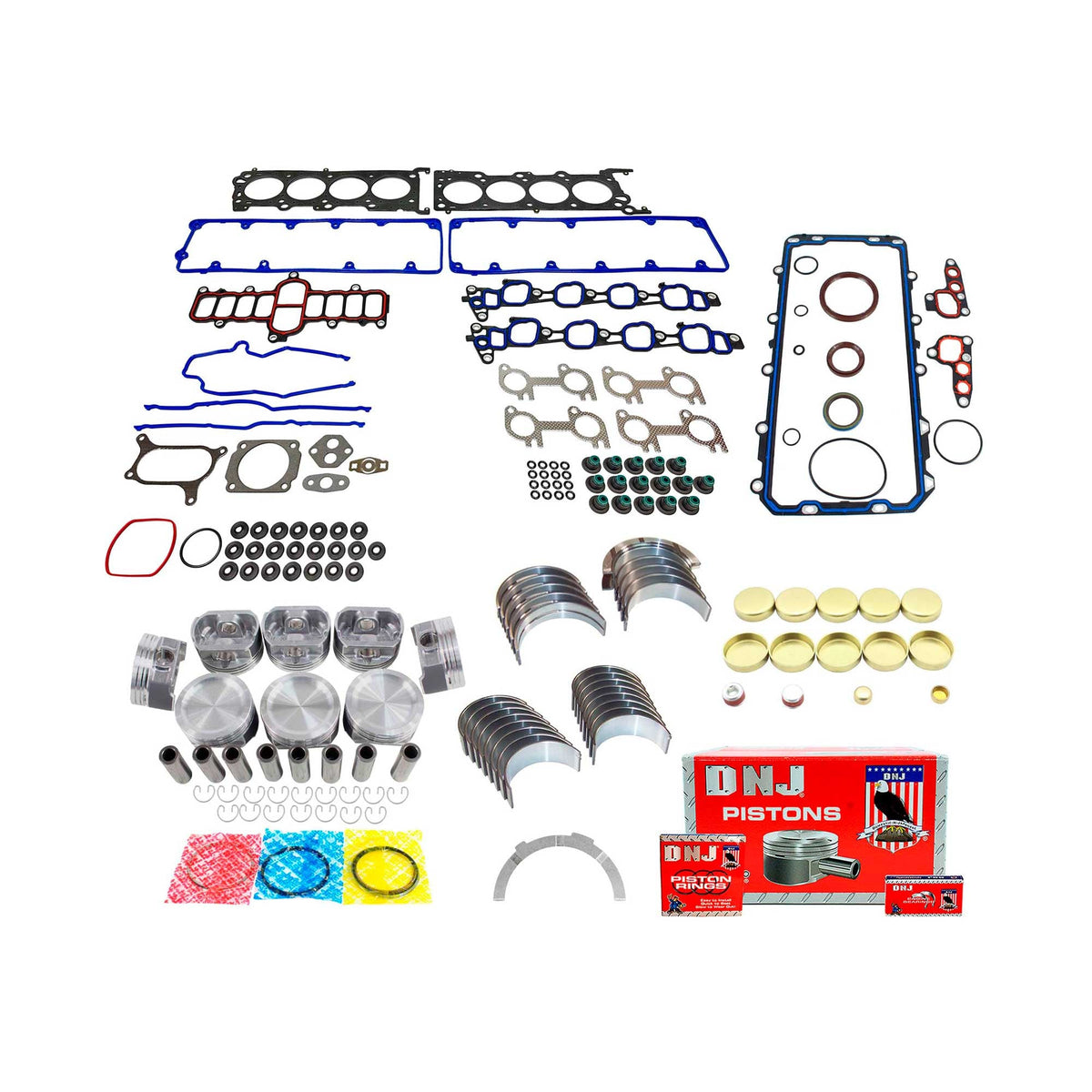 DNJ Engine Rebuild Kit 2004-2007 Ford 4.6L