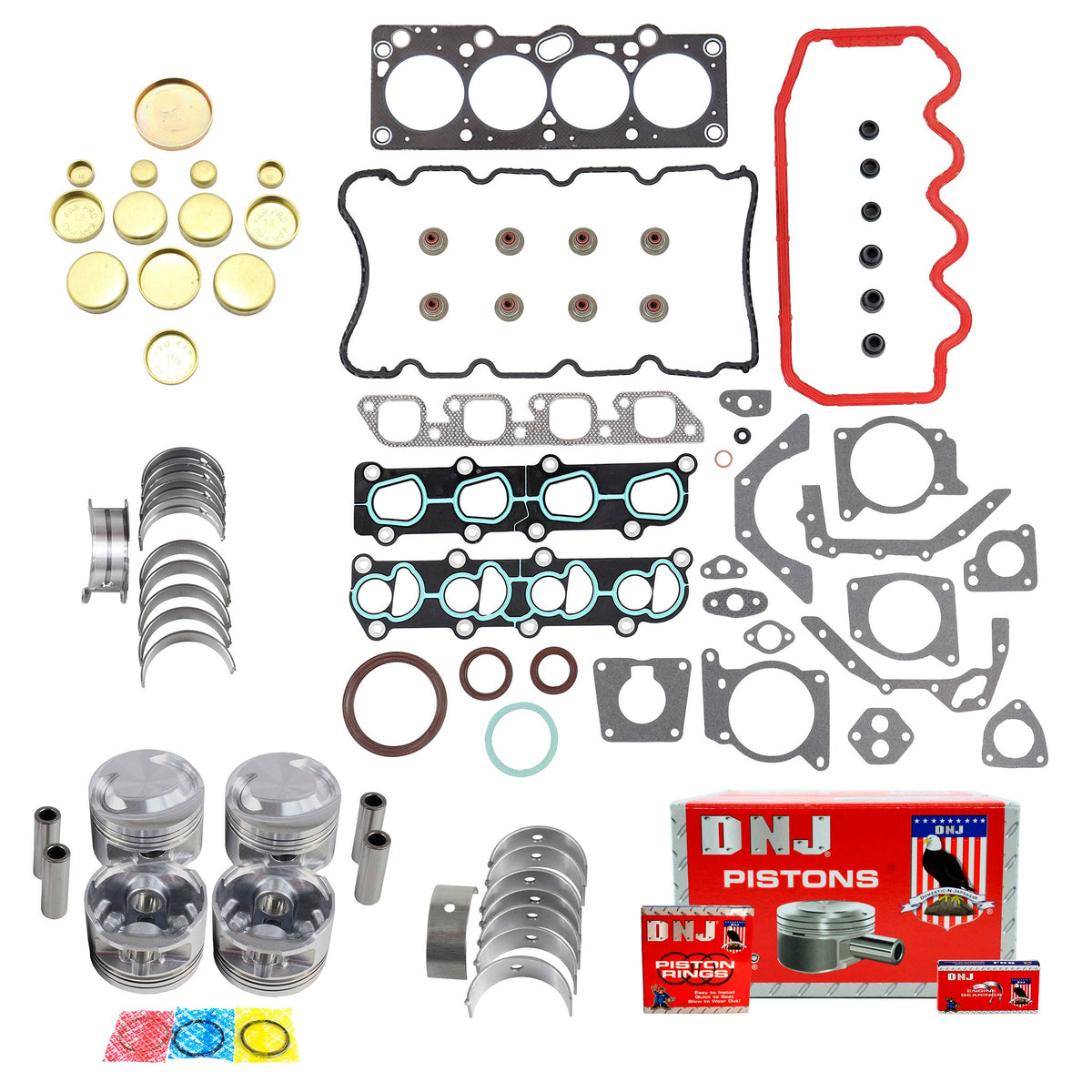 DNJ Engine Rebuild Kit 1997-1999 Ford, Mercury 2.0L
