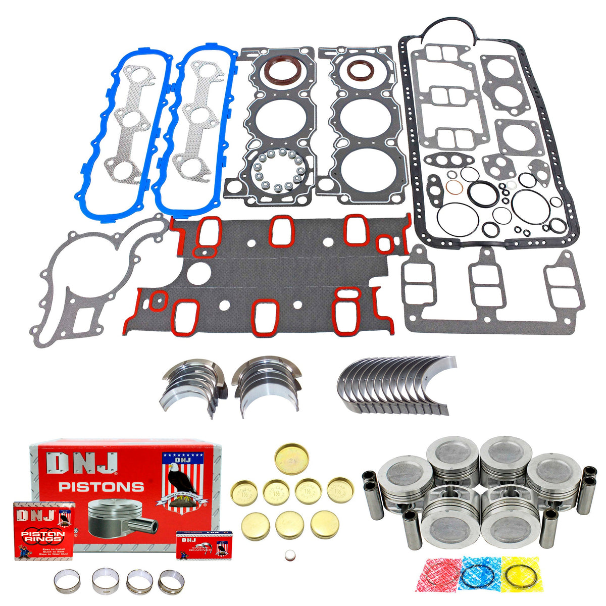 DNJ Engine Rebuild Kit 1990-1992 Ford 2.9L