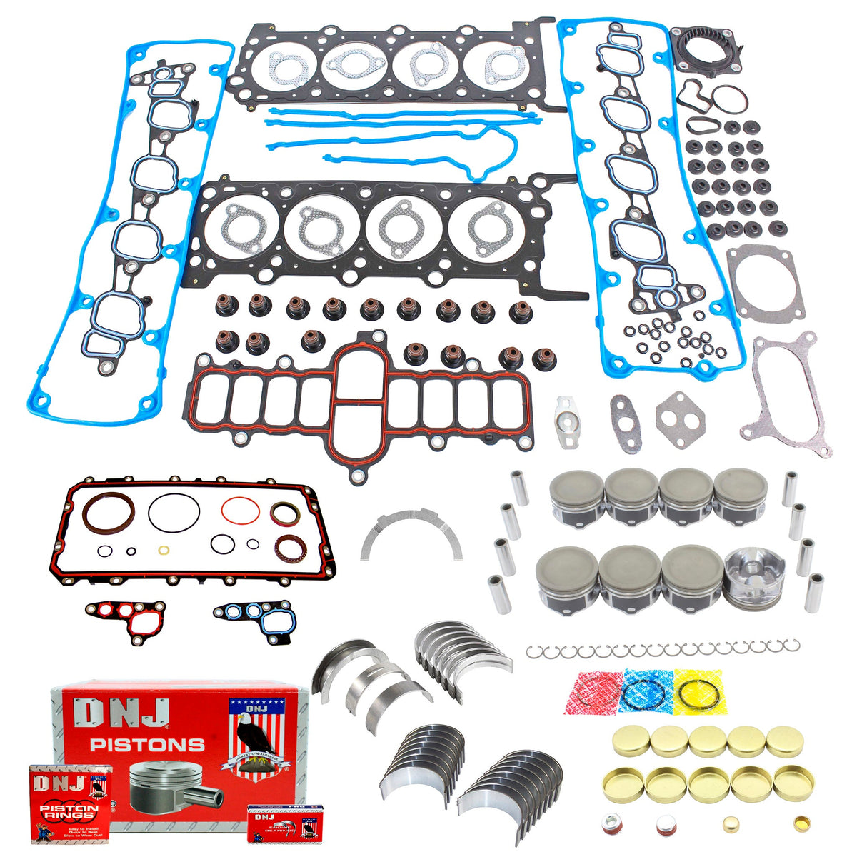 DNJ Engine Rebuild Kit 2009-2014 Ford 4.6L