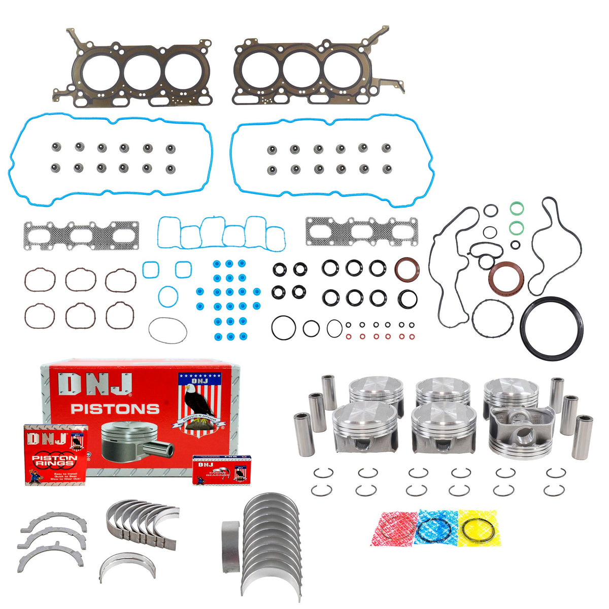 DNJ Engine Rebuild Kit 2015-2017 Ford 3.5L