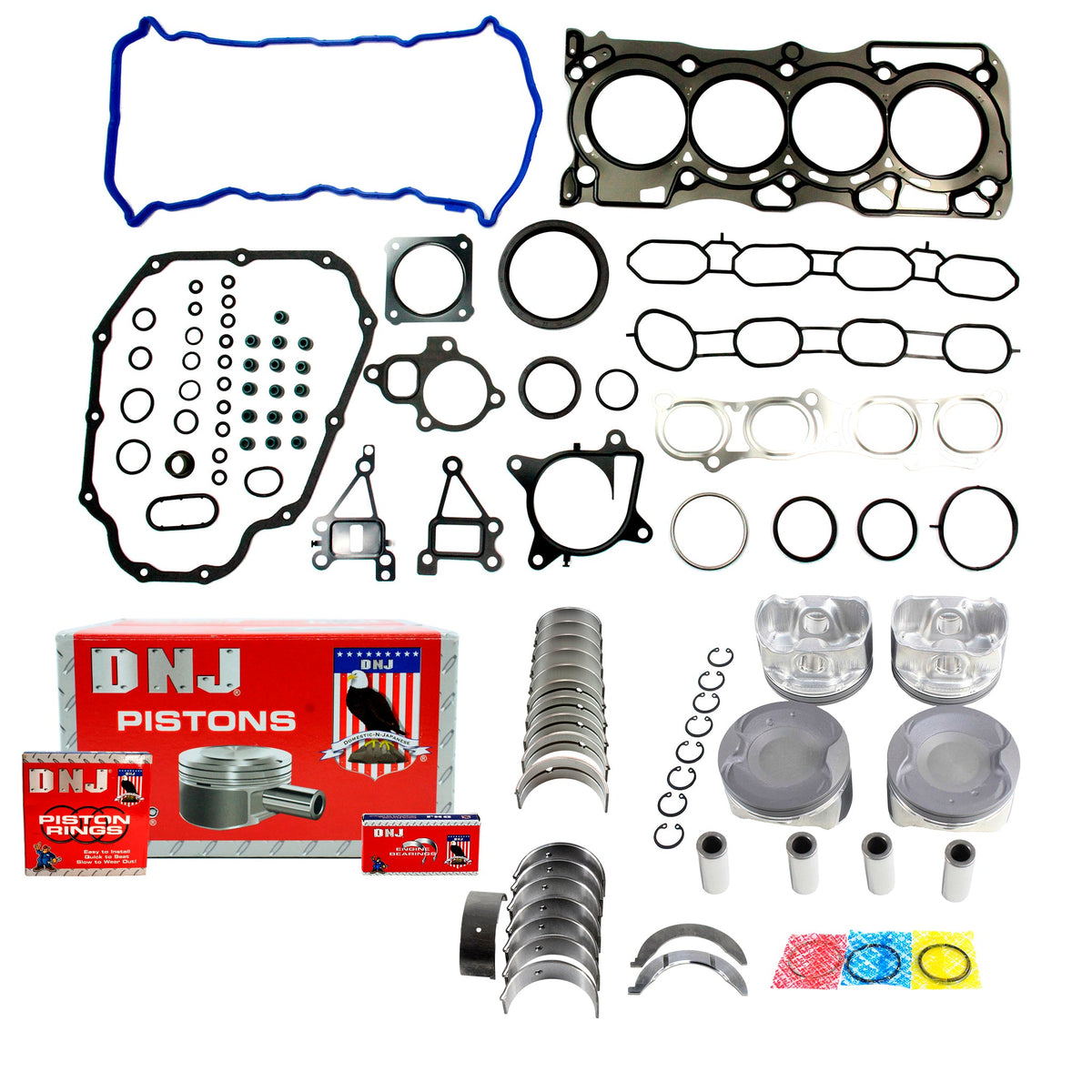 DNJ Engine Rebuild Kit 2013-2018 Nissan 2.5L