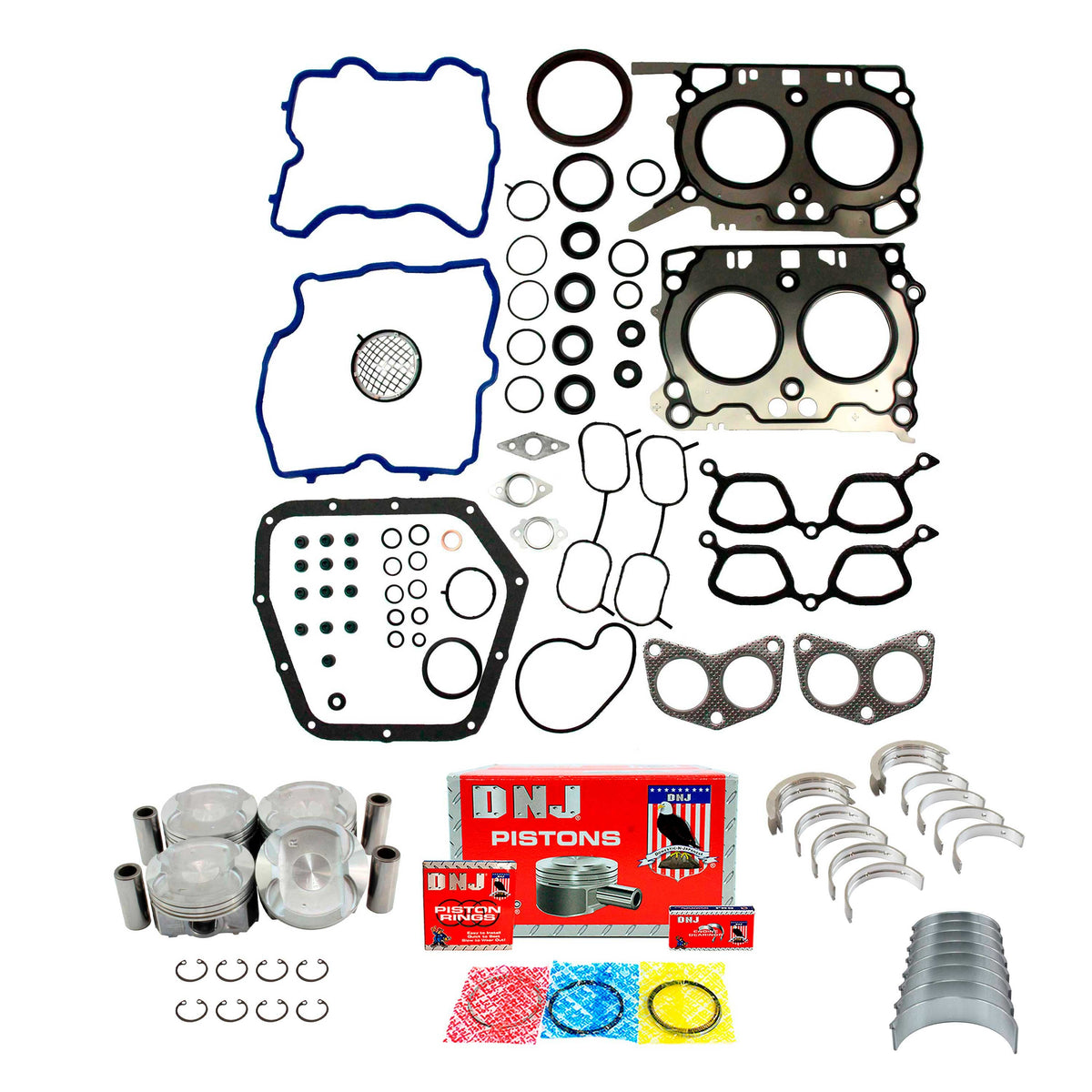 DNJ Engine Rebuild Kit 2012-2014 Subaru Impreza 2.0L