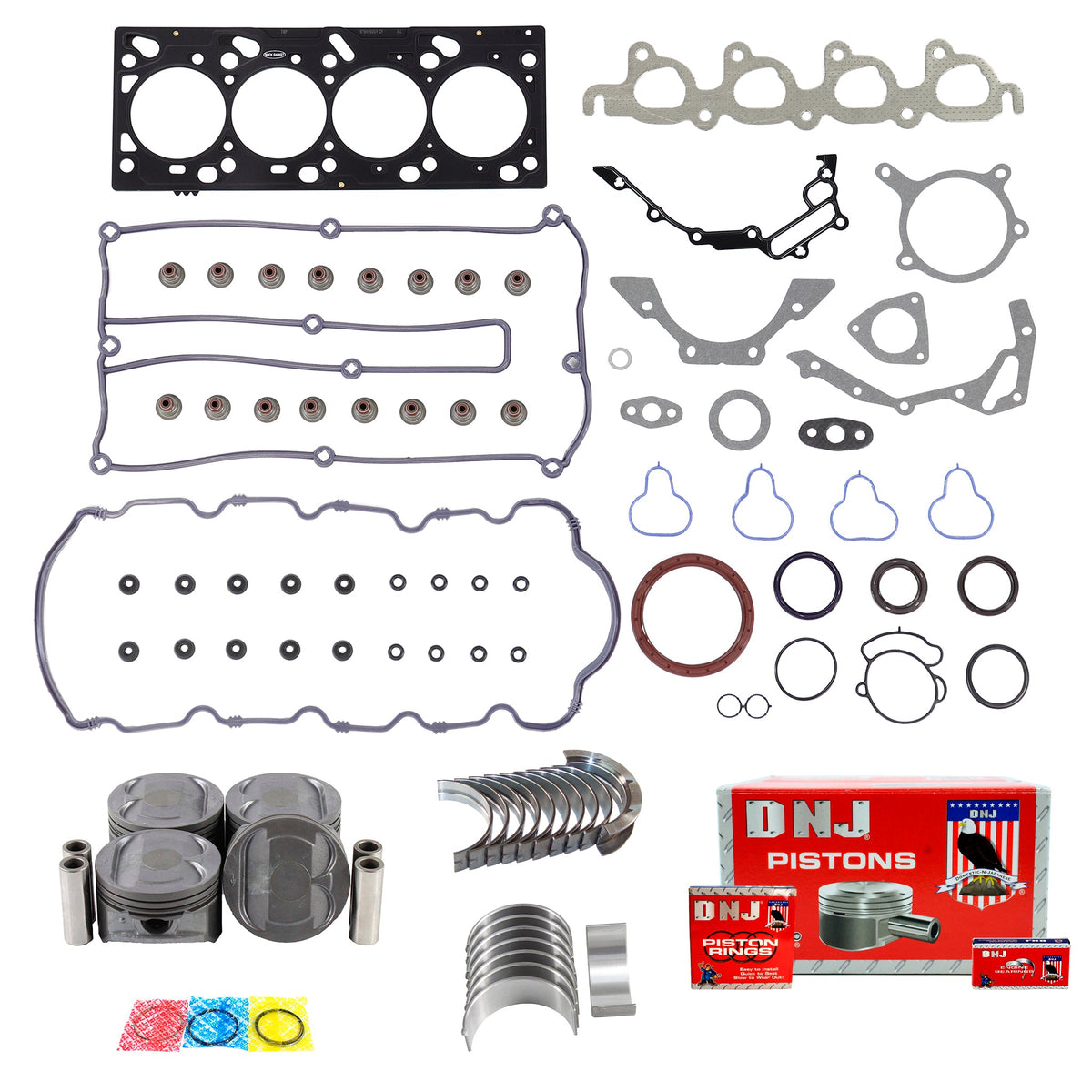 DNJ Engine Rebuild Kit 2000 Ford, Mercury 2.0L