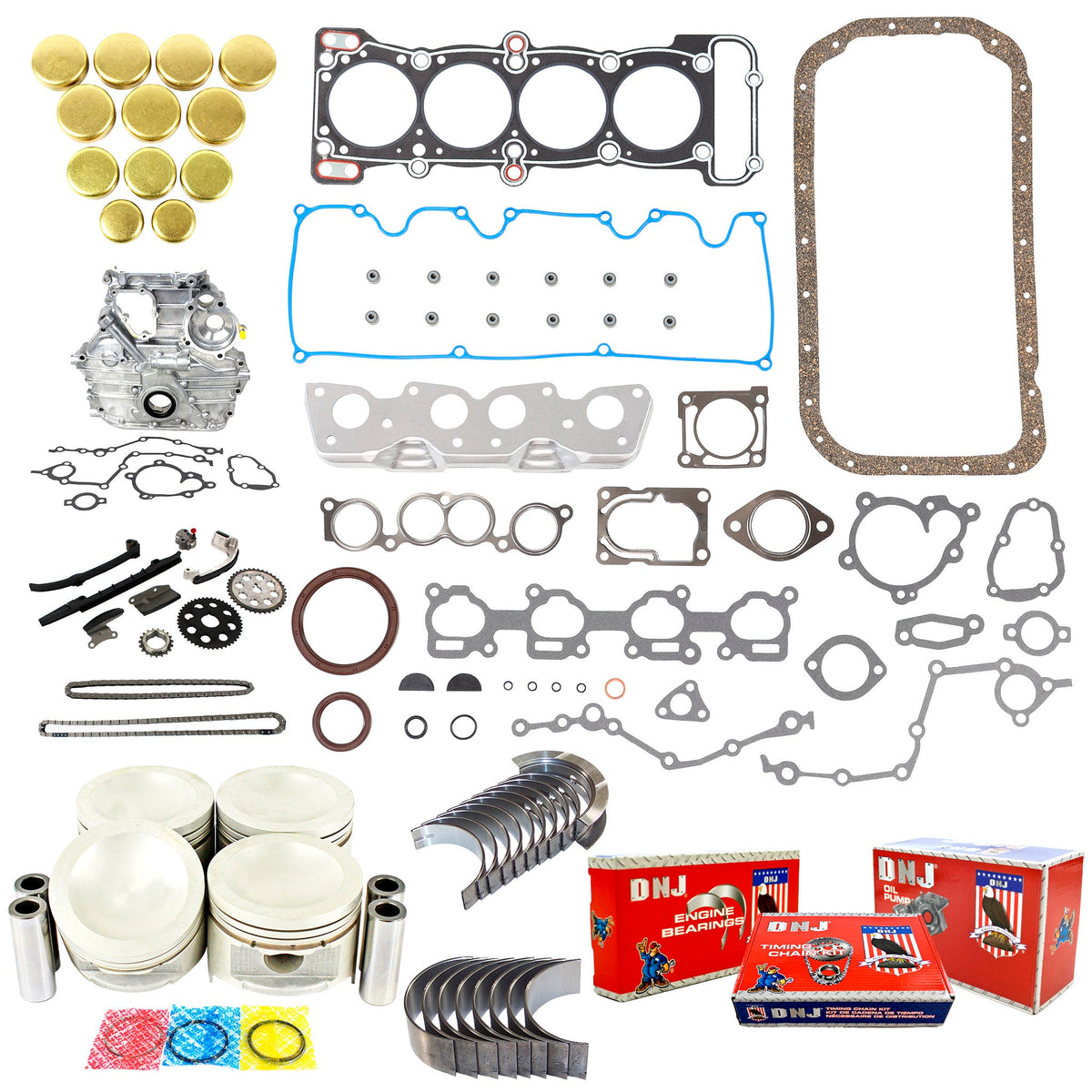 DNJ Master Engine Rebuild Kit 1989-1994 Mazda 2.6L