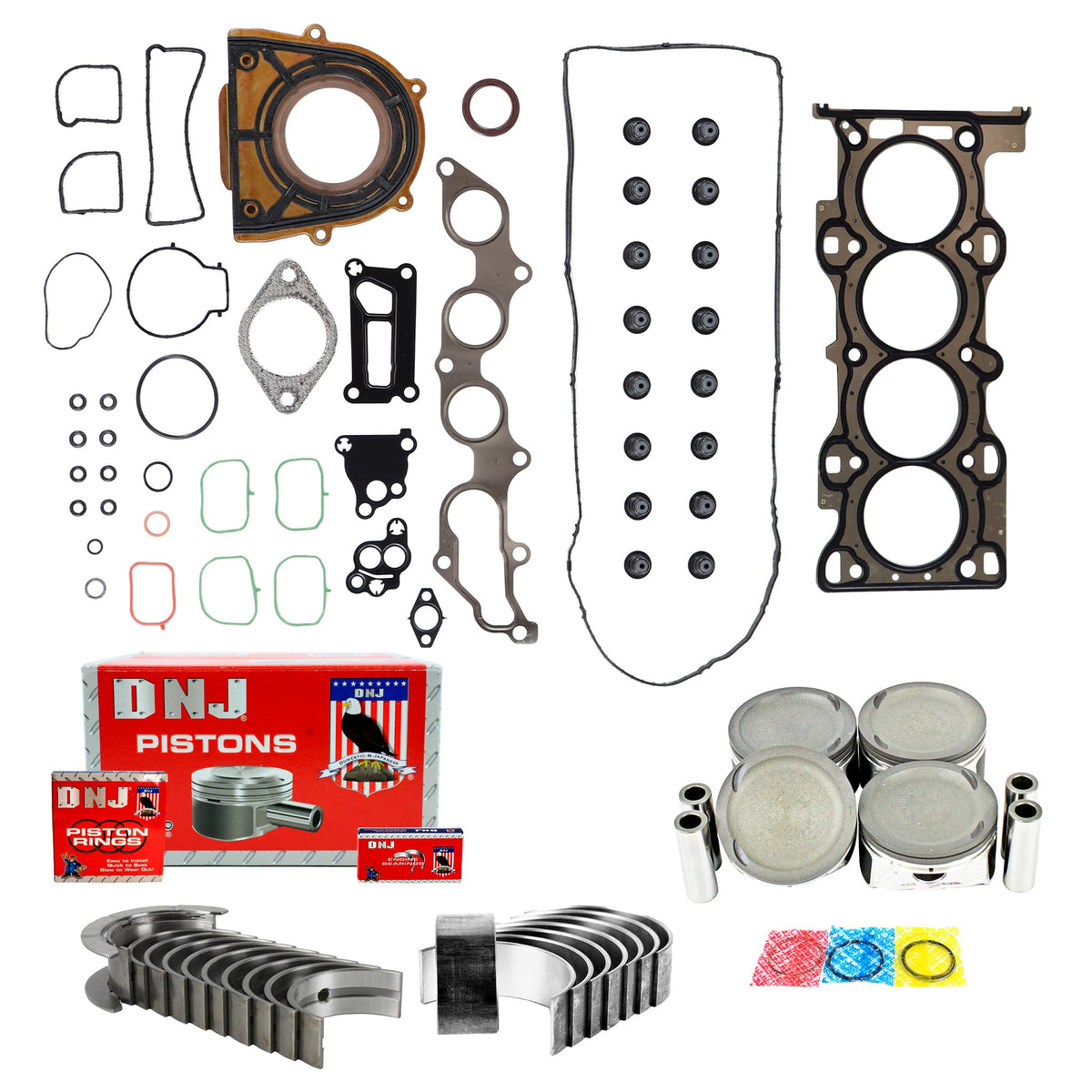 DNJ Engine Rebuild Kit 2006-2013 Mazda 2.0L