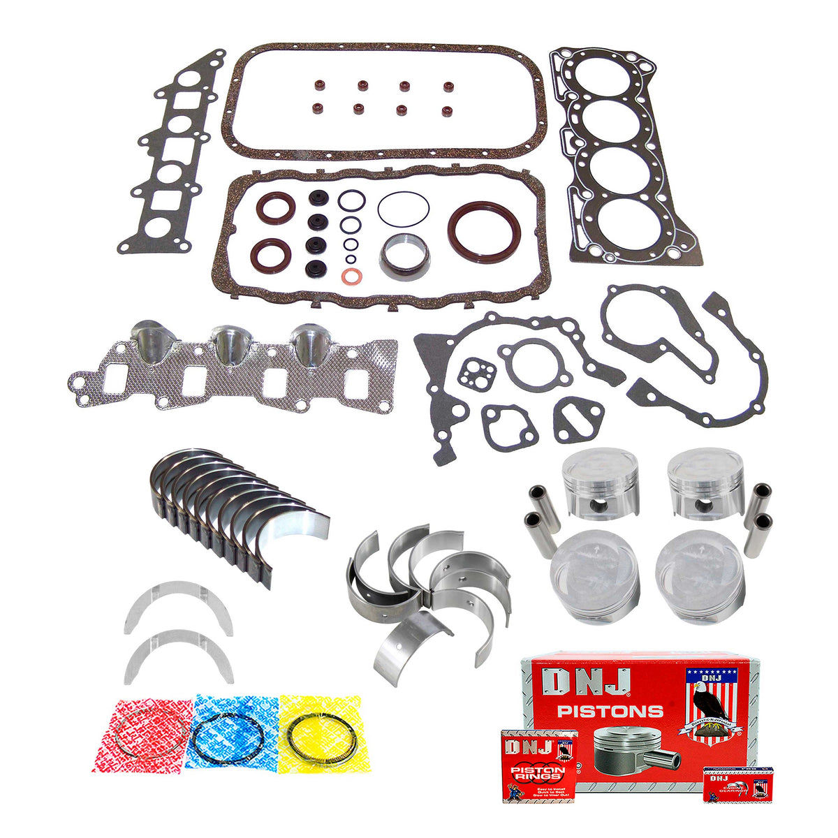 DNJ Engine Rebuild Kit 1986-1995 Suzuki 1.3L