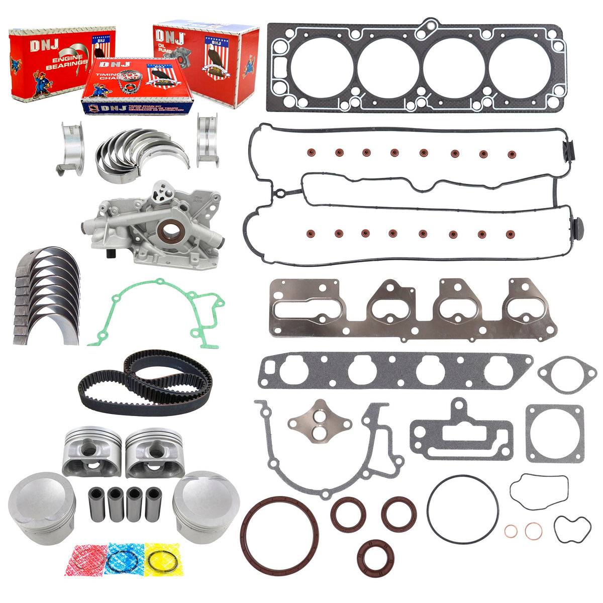 DNJ Master Engine Rebuild Kit 2004-2005 Suzuki 2.0L