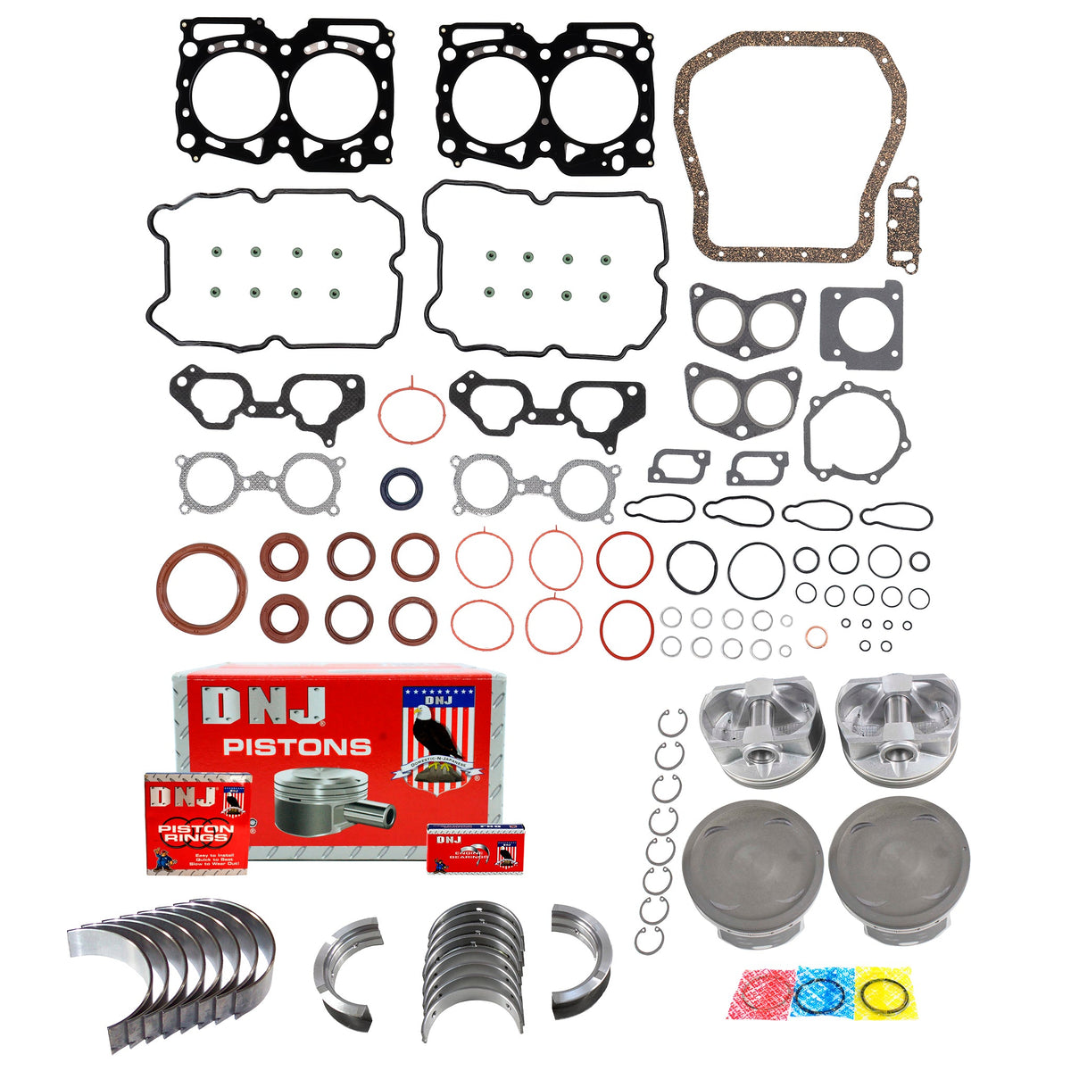 DNJ Engine Rebuild Kit 2006-2007 Subaru 2.5L