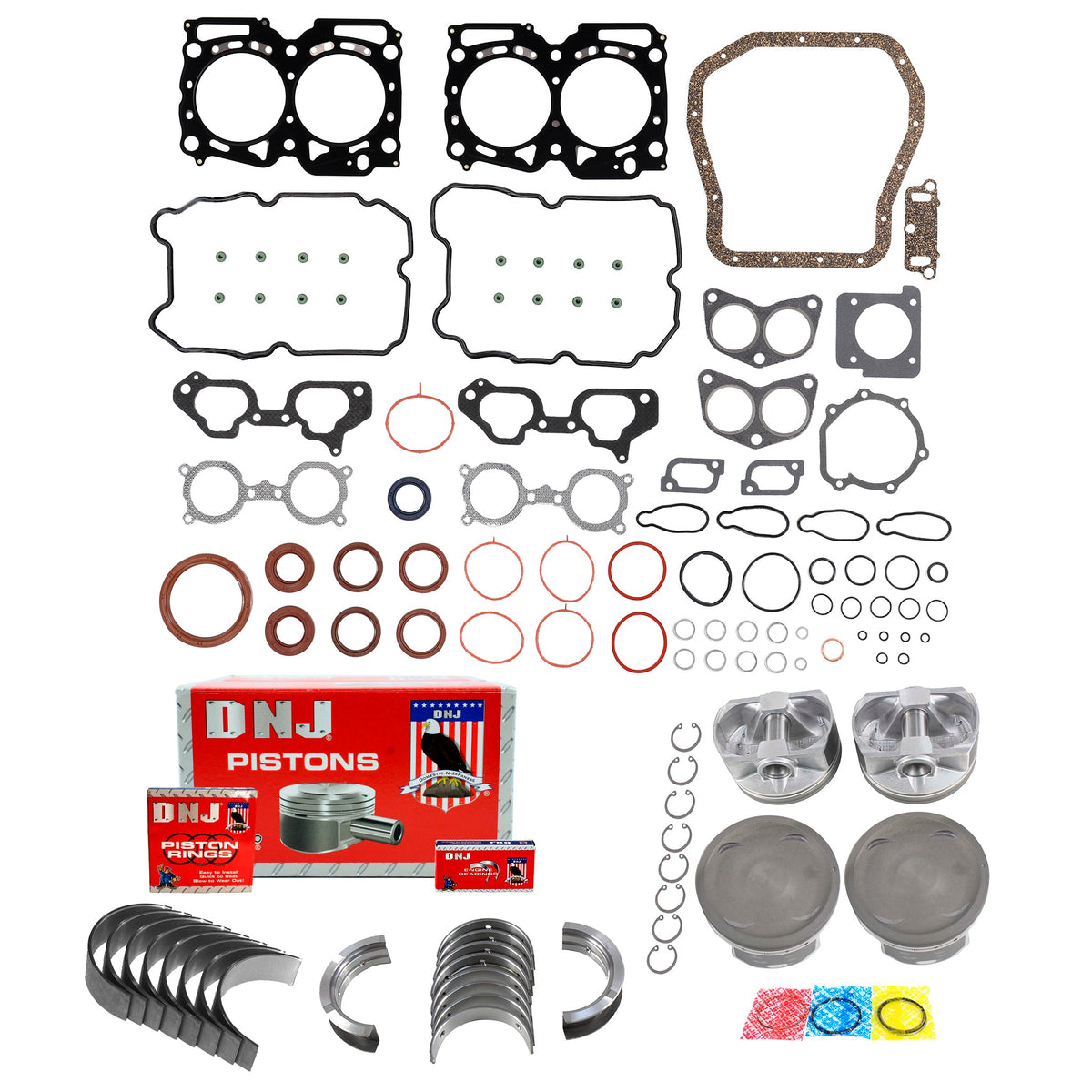 DNJ Engine Rebuild Kit 2006-2007 Subaru 2.5L