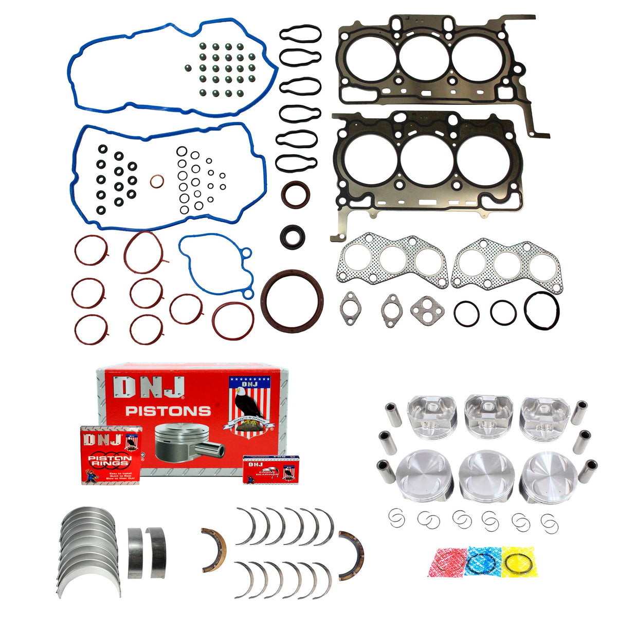 DNJ Engine Rebuild Kit 2008-2019 Subaru 3.6L