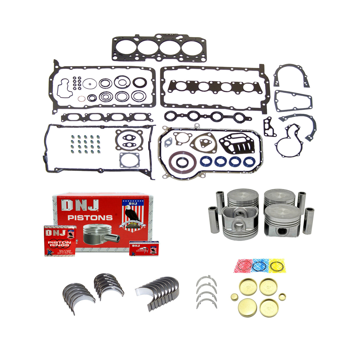 DNJ Engine Rebuild Kit 1997-2006 Audi, Volkswagen 1.8L