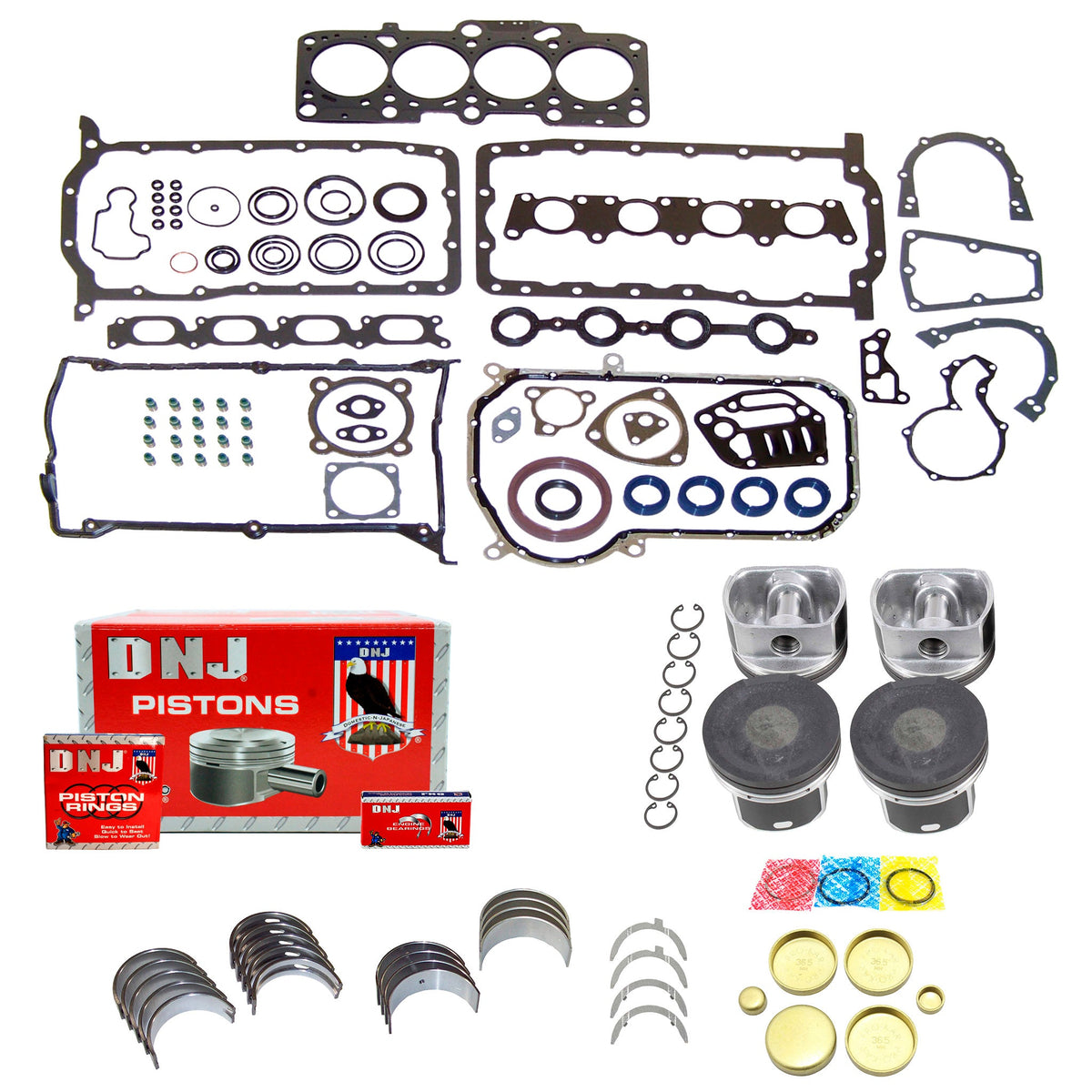 DNJ Engine Rebuild Kit 1999-2006 Audi, Volkswagen 1.8L