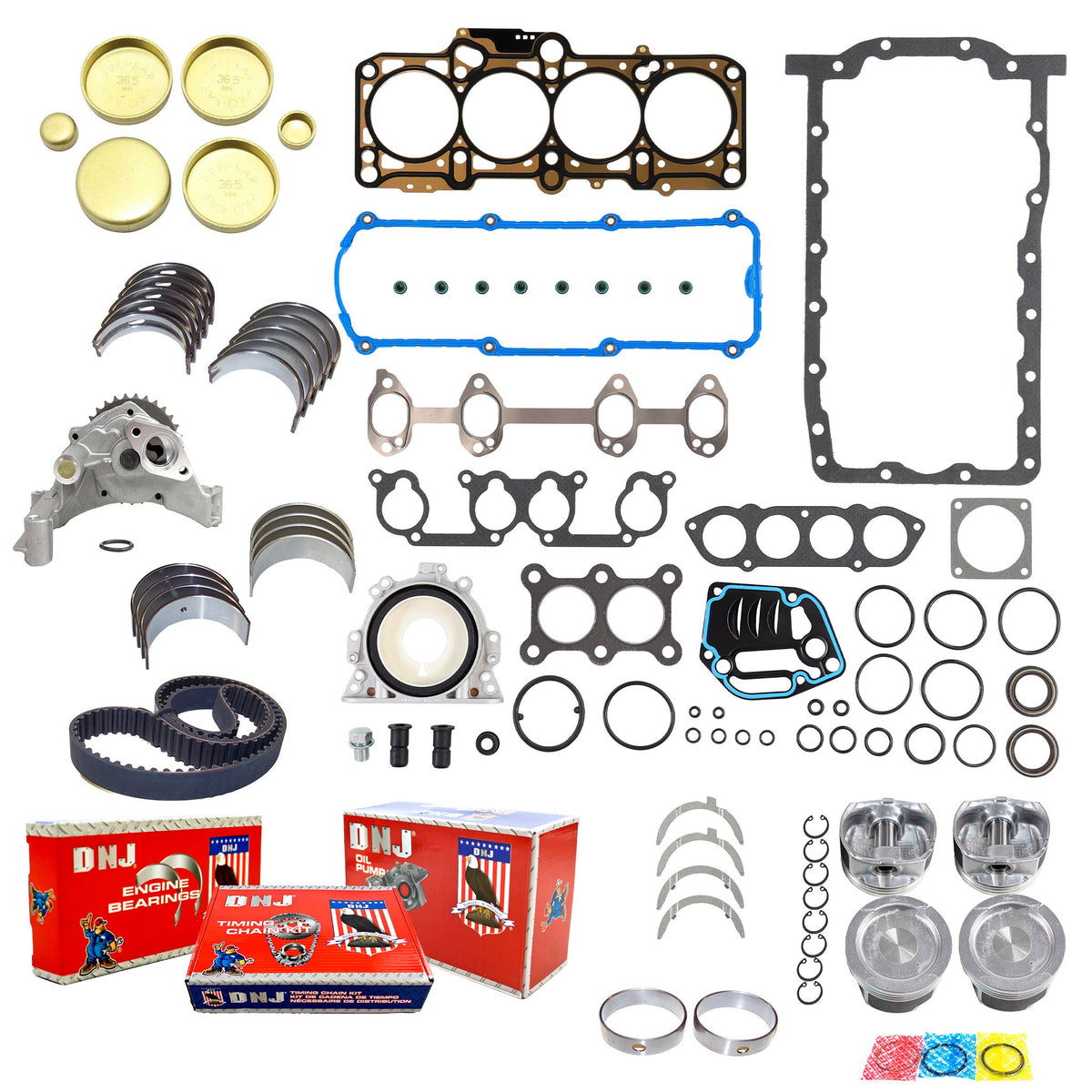 DNJ Master Engine Rebuild Kit 1998-2001 Volkswagen 2.0L