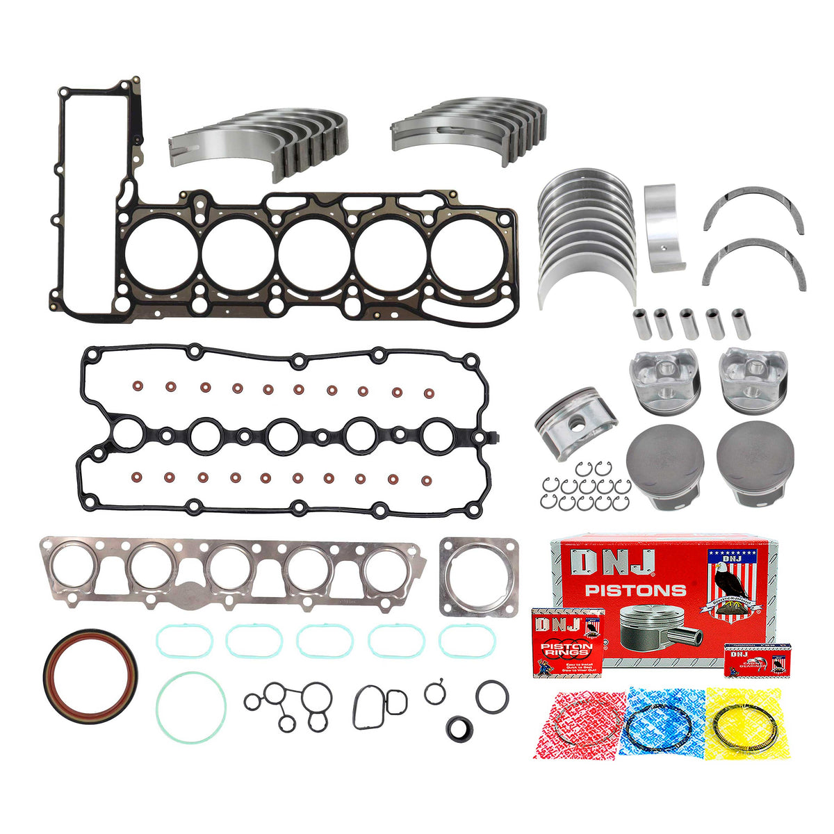 DNJ Engine Rebuild Kit 2005-2014 Volkswagen 2.5L