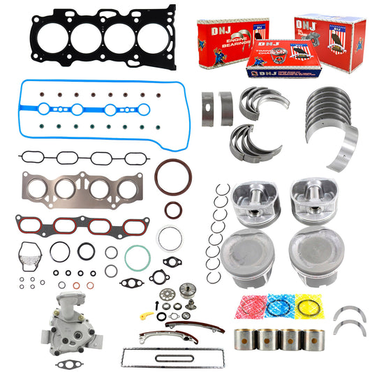 Master Engine Rebuild Kit 2001-2006 Scion, Toyota 2.4L