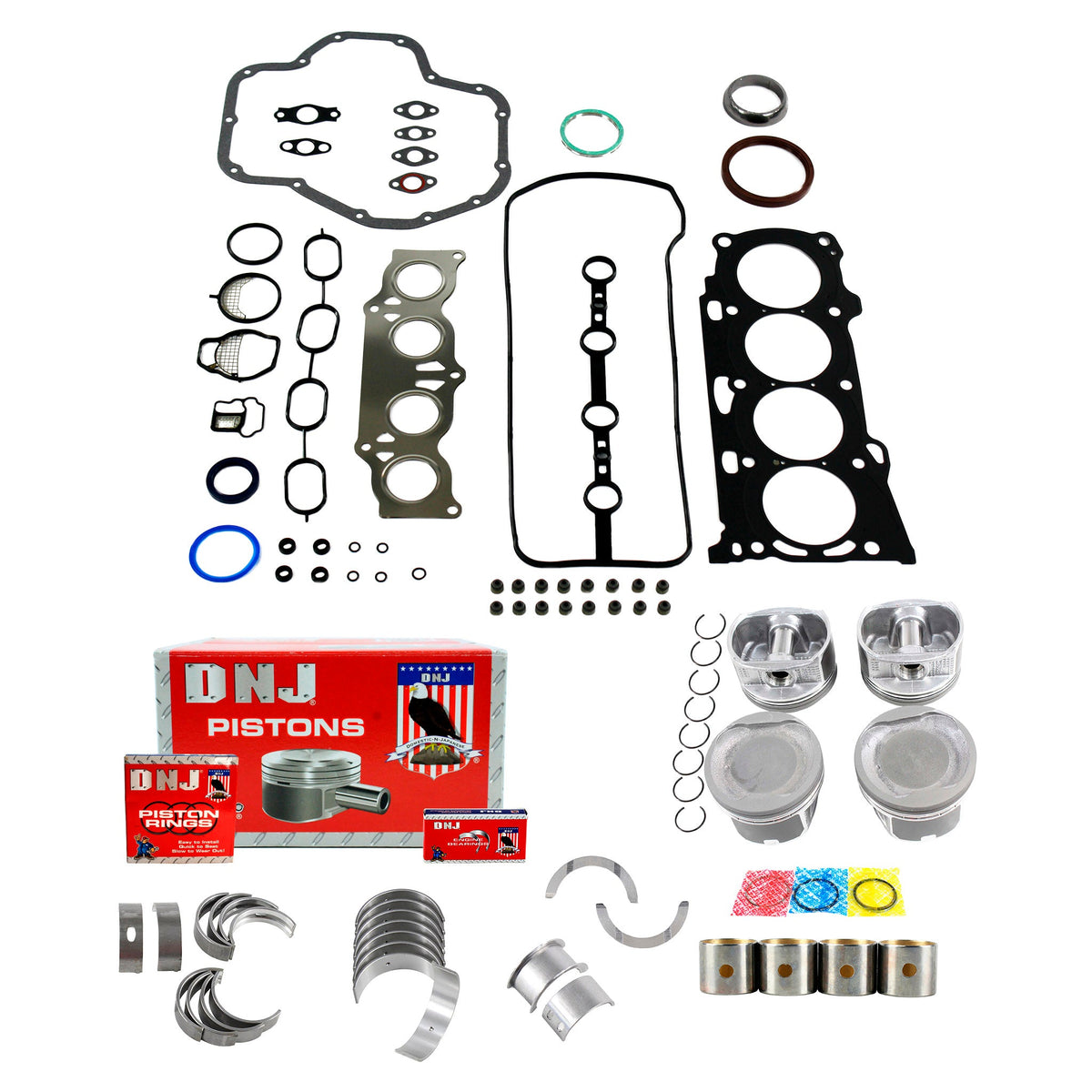 DNJ Engine Rebuild Kit 2007 Toyota 2.4L