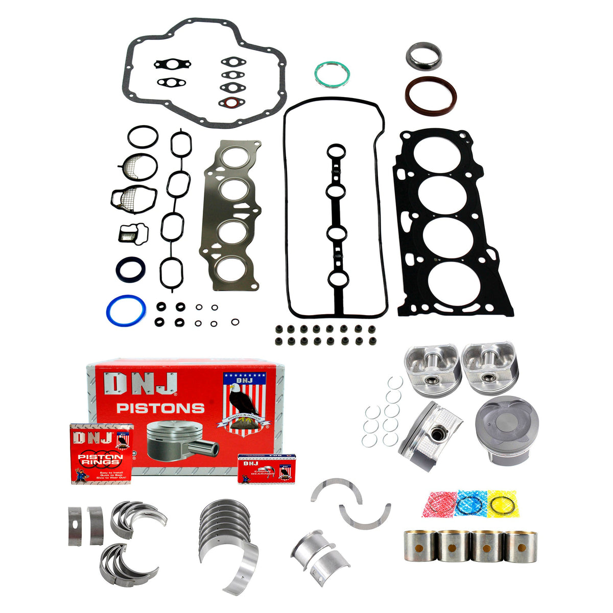 DNJ Engine Rebuild Kit 2007-2012 Lexus, Toyota 2.4L