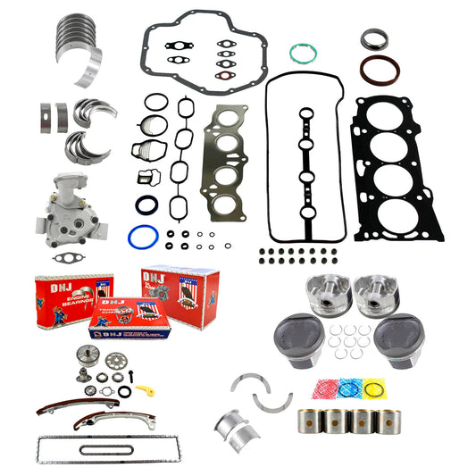 Master Engine Rebuild Kit 2007-2015 Pontiac, Scion, Toyota 2.4L