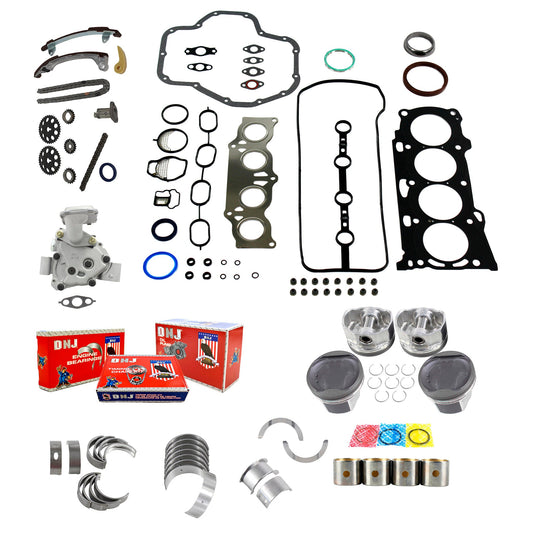 Master Engine Rebuild Kit 2007-2015 Pontiac, Scion, Toyota 2.4L