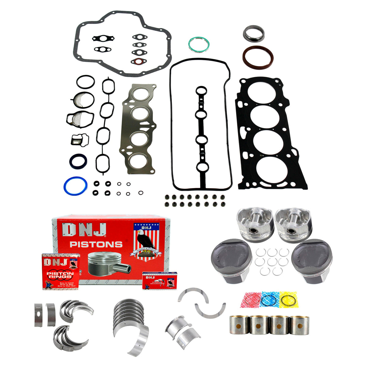 Engine Rebuild Kit 2007-2015 Pontiac, Scion, Toyota 2.4L