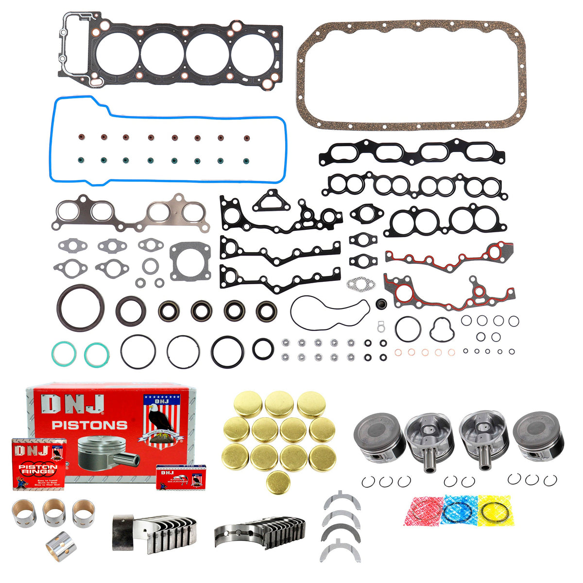 DNJ Engine Rebuild Kit 1994-2004 Toyota 2.7L