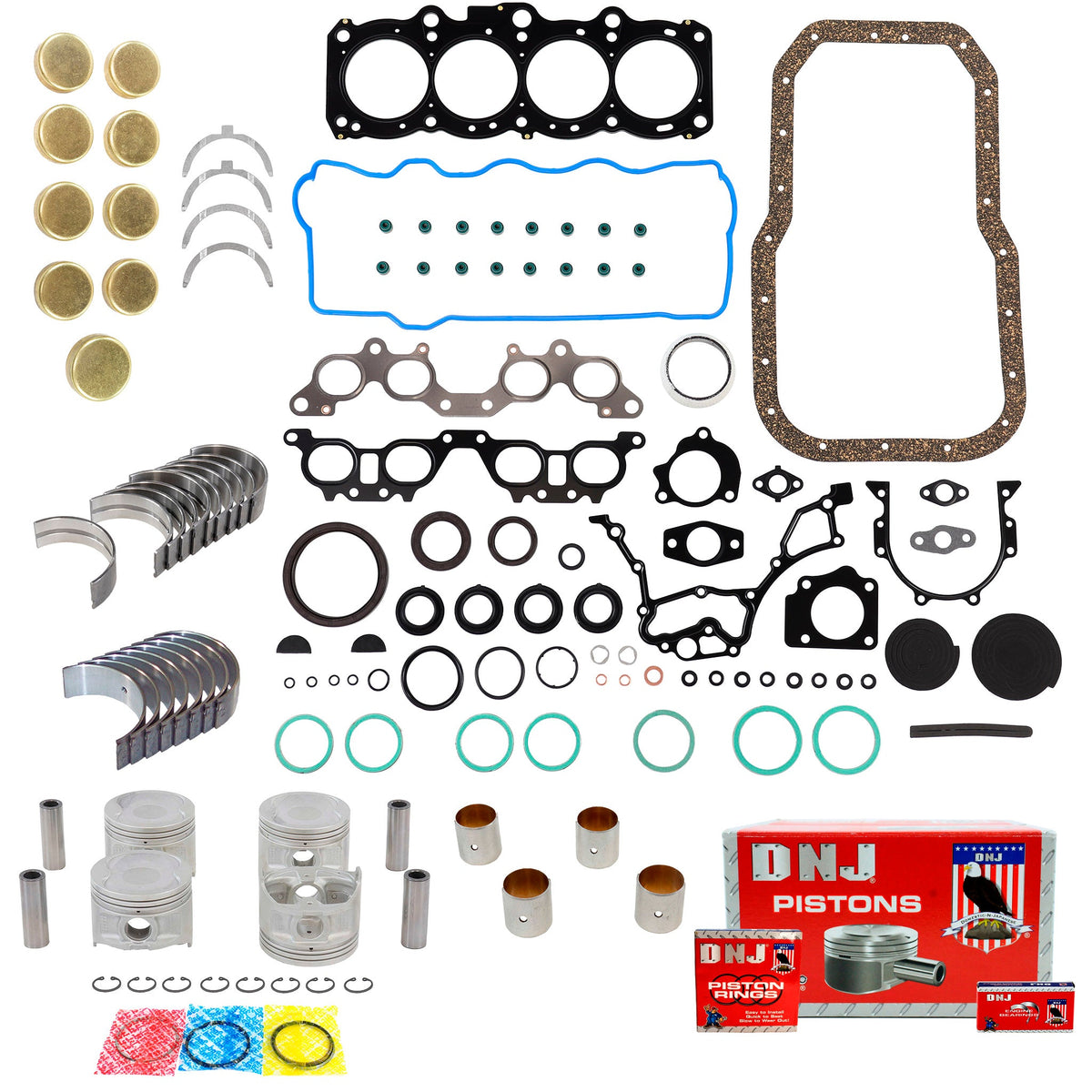 DNJ Engine Rebuild Kit 1996-1997 Toyota 2.0L