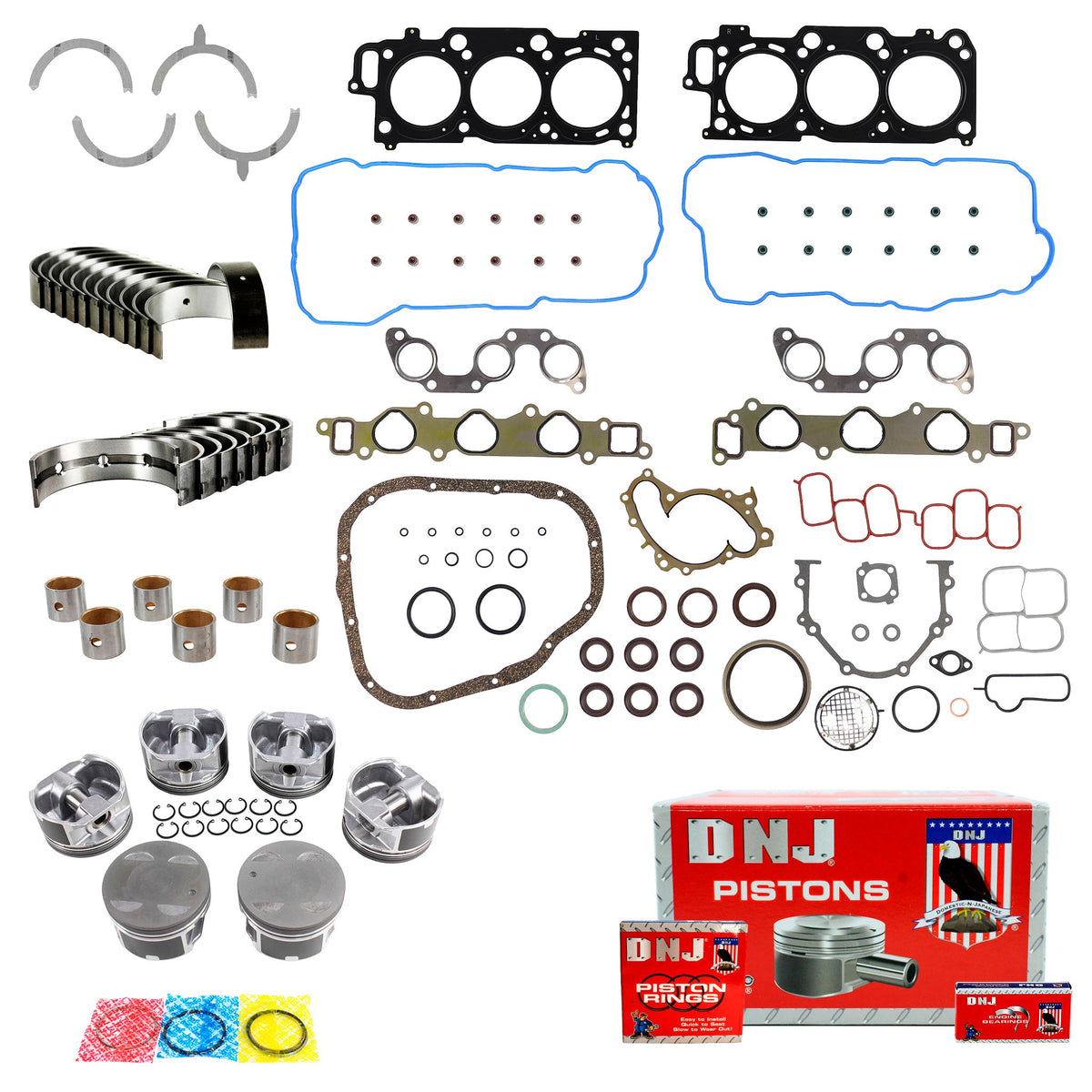 DNJ Engine Rebuild Kit 2004-2010 Lexus, Toyota 3.3L