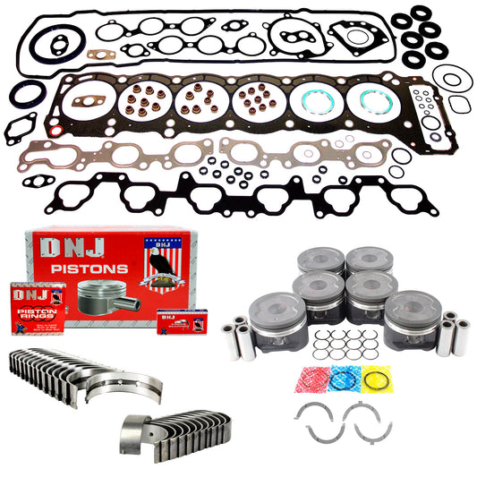 DNJ Engine Rebuild Kit 1996-1997 Lexus LX450 & Toyota Land Cruiser 4.5L L6 1FZ-FE Engine