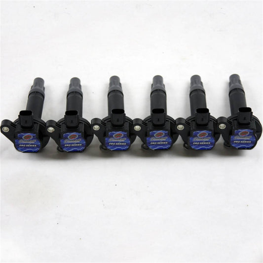 Granatelli 60kV Pro Series Ignition Coil Kit for 2011-2014 Ford 3.5L & 3.7L V6 Non-EcoBoost – 26-0520CP