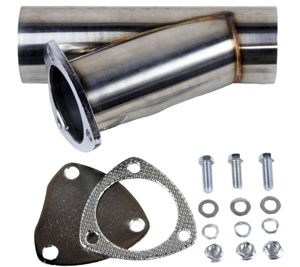 Granatelli 3" Manual Exhaust Cutout Kit, Stainless Steel Weld-On – 306530