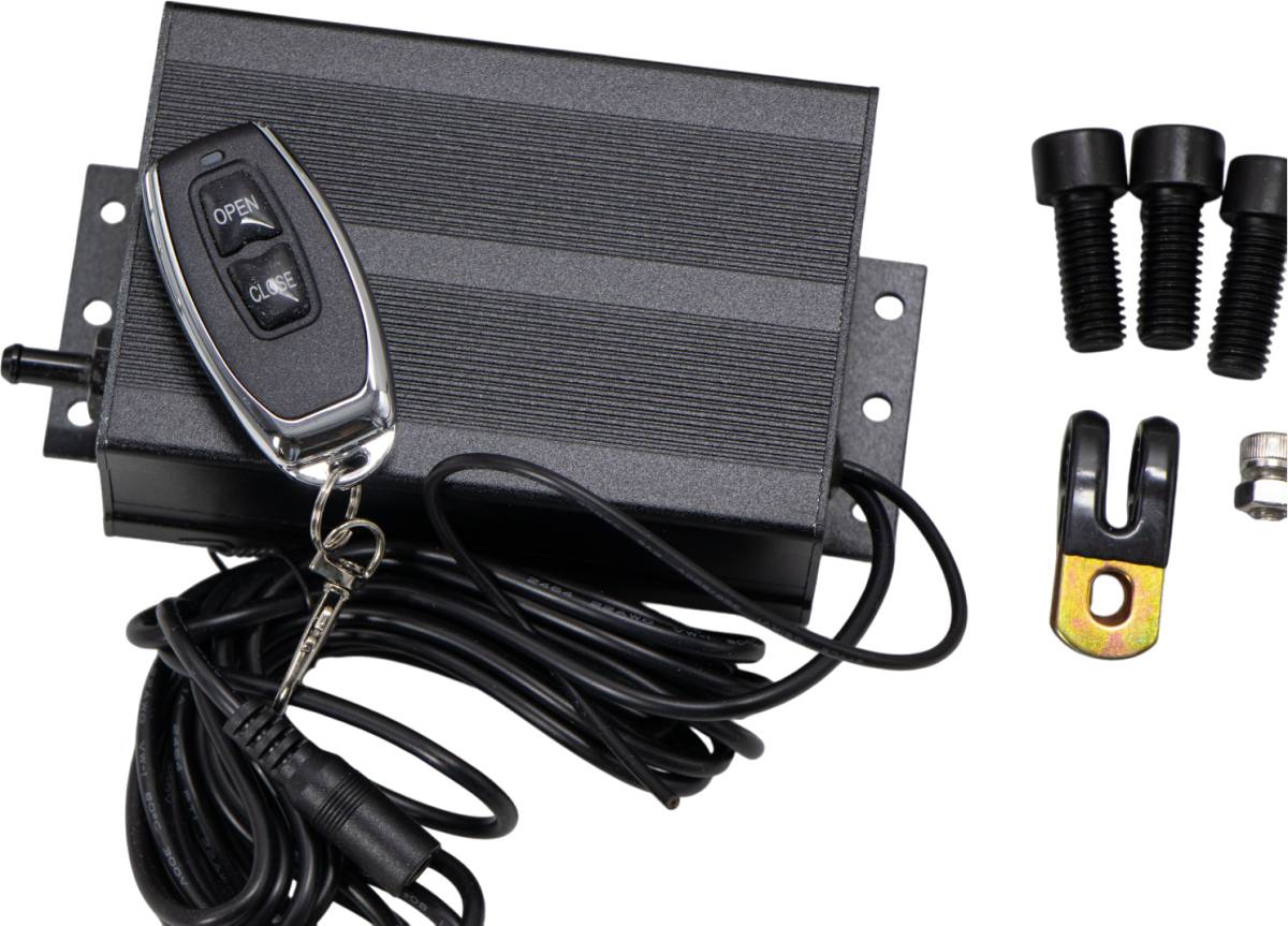 Granatelli 2.5" Vacuum/Pressure-Controlled Exhaust Cutout Kit, Stainless Steel Slip-Fit – 309525