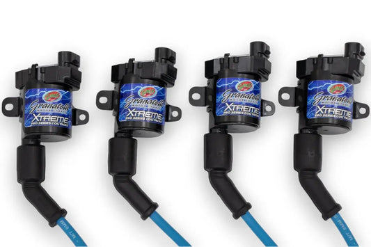 Granatelli 65kV Coil & 0-Ohm Wire Kit for 1997-2012 GM LS Trucks & SUVs, 4.8L/5.3L Cylindrical Coils – 28-1680KIT