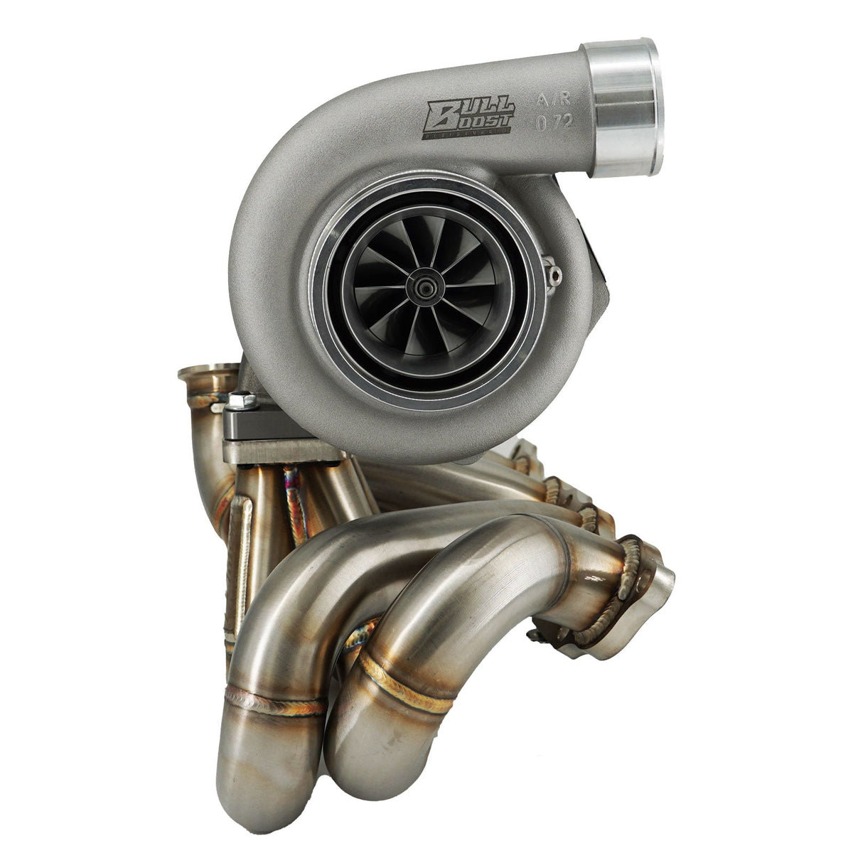 Bull Boost K Series FG2 FA5 T3 .82 Turbo Manifold Kit Civic Si Ram Horn Honda K Swap K20 K24 EG EK