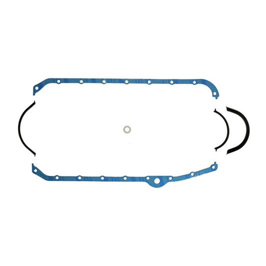 SB Chevy Oil Pan Gasket Rubber W/Steel Core - 1821