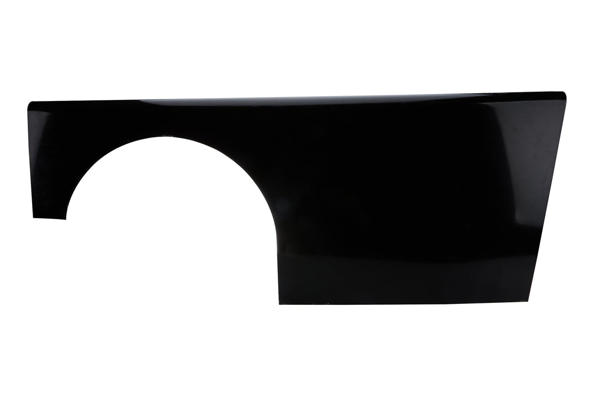Quarter Panel Aluminum Left Modified Black - 02027ABL