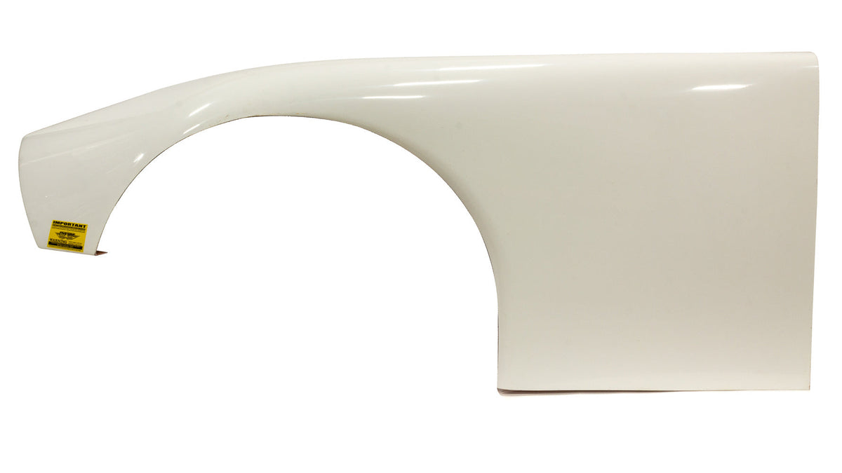 ABC Fender Composite White Left 8in Tires - 663230WL
