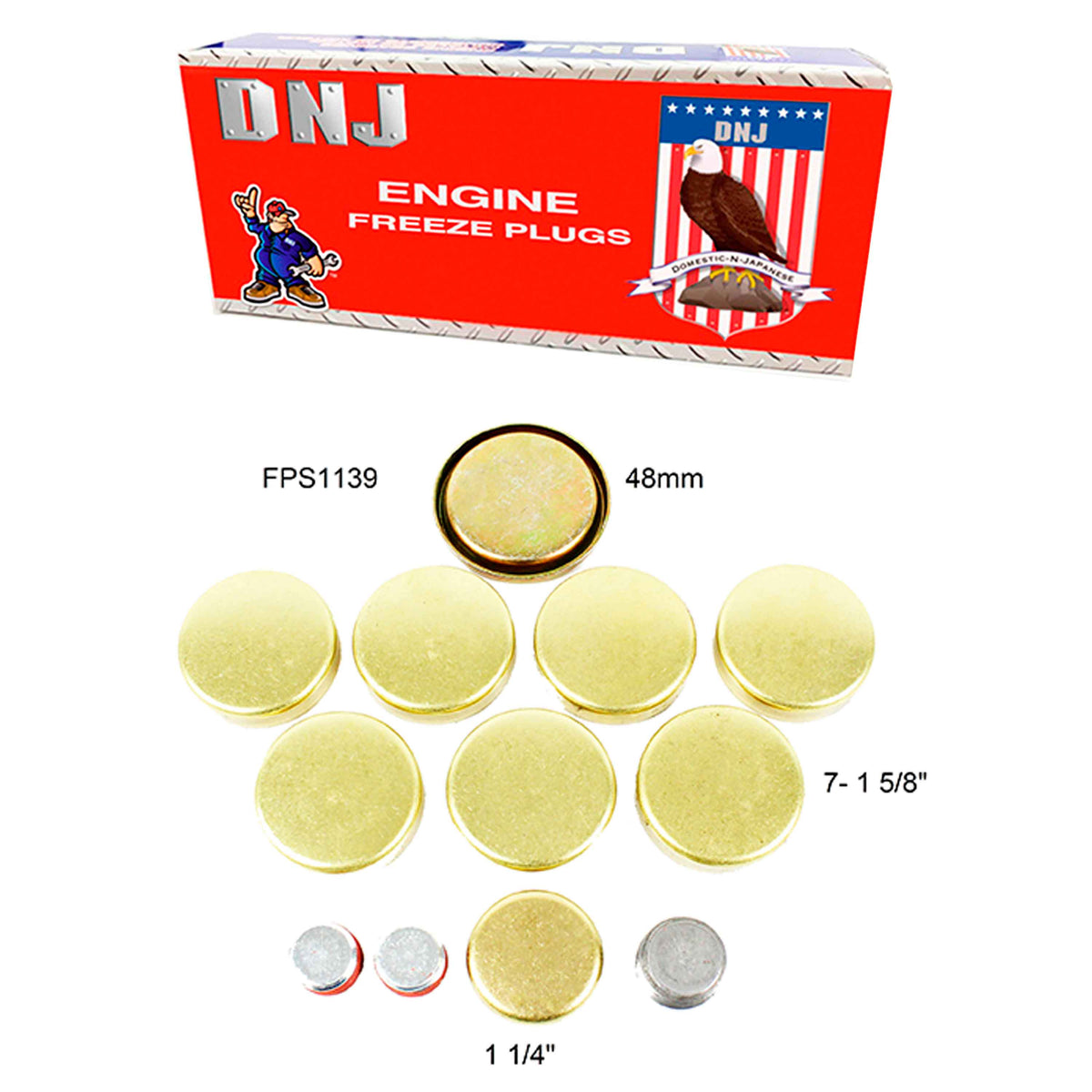 DNJ 1987 Dodge Dakota 3.9L Expansion Plug