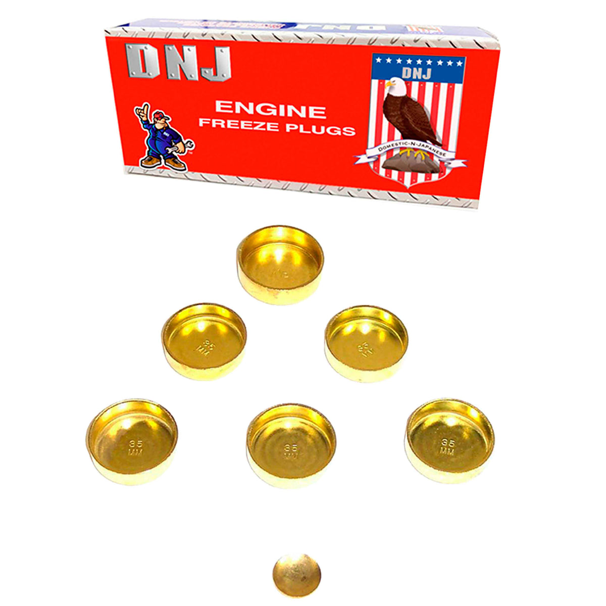 DNJ 1986 Isuzu Pickup 1.9L Expansion Plug