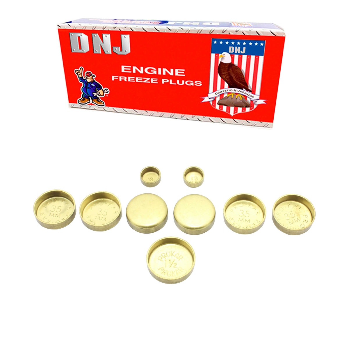 DNJ 1992 Isuzu Pickup 2.6L Expansion Plug